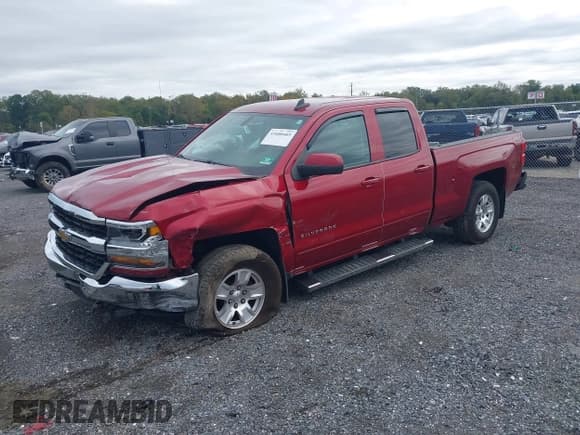 ✅ 2018 Chevrolet Silverado 1500 LT • VIN: 1GCVKREC4JZ302234 • Lot: 43400403. Listed on IAAI with 82,216 mi. Free auction sales archive from the USA and detailed vehicle history report at DreamBid. Image 2.