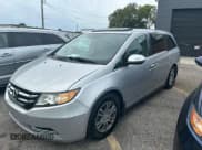 ✅ 2014 Honda Odyssey EX-L • VIN: 5FNRL5H67EB115787 • Lot: 92130385. Listed on Copart with 174,900 mi. Free auction sales archive from the USA and detailed vehicle history report at DreamBid. Image 2.