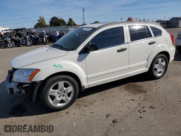 2008 Dodge Caliber SXT с VIN 1B3HB48B38D651056, выставлен на аукционе Copart как лот 77610944 с пробегом 122 284 миль миль и На запчасти • Non repairable. История ставок и продаж доступна на DreamBid. Изображение 1.