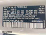 ✅ 2020 Porsche Cayenne • VIN: WP1AA2AY0LDA05728 • Lot: 41485296. Listed on IAAI with Not provided. Free auction sales archive from the USA and detailed vehicle history report at DreamBid. Image 9.