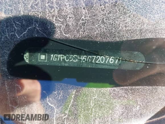 2016 Chevrolet Cruze LS с VIN 1G1PC5SH6G7207671, выставлен на аукционе IAAI как лот 43450865 с пробегом 82 944 миль миль и . История ставок и продаж доступна на DreamBid. Изображение 9.