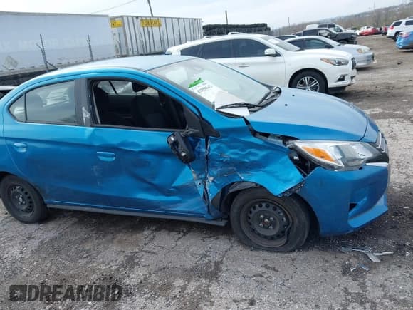 ✅ 2023 Mitsubishi Mirage ES • VIN: ML32FUFJ4PHF06026 • Лот: 41958642. Опубликован ранее на IAAI с пробегом 12 497 миль. Бесплатный доступ к архиву аукционных продаж из США и подробный отчёт об истории автомобиля на DreamBid. Изображение 6.