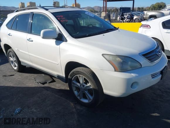 ✅ 2008 Lexus RX 400h • VIN: JTJHW31UX82069733 • Лот: 43597471. Опубликован ранее на IAAI с пробегом 207 770 миль. Бесплатный доступ к архиву аукционных продаж из США и подробный отчёт об истории автомобиля на DreamBid. Изображение 1.