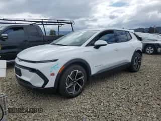 2025 Chevrolet Equinox EV LT z VIN 3GN7DLRP2SS129851, wystawiony jako Copart lot #81864895 z przebiegiem 11 389 mil mil oraz Szkoda całkowita • Salvage title. Historia ofert i sprzedaży dostępna na DreamBid. Obrazek 1.