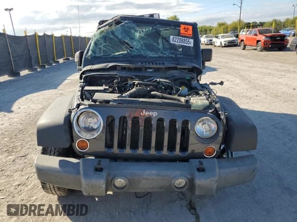 ✅ 2008 Jeep Wrangler X • VIN: 1J4FA24178L595522 • Lot: 82208855. Listed on Copart with Not provided. Free auction sales archive from the USA and detailed vehicle history report at DreamBid. Image 5.
