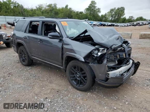 ✅ 2021 Toyota 4Runner Nightshade • VIN: JTEJU5JR2M5912135 • Lot: 70467695. Listed on Copart with Not provided. Free auction sales archive from the USA and detailed vehicle history report at DreamBid. Image 4.