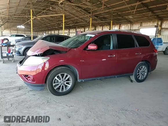 ✅ 2014 Nissan Pathfinder S • VIN: 5N1AR2MN8EC664706 • Lot: 82751855. Listed on Copart with 136,732 mi. Free auction sales archive from the USA and detailed vehicle history report at DreamBid. Image 14.
