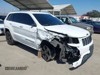✅ 2015 Jeep Grand Cherokee Laredo • VIN: 1C4RJEAG5FC713755 • Lot: 41969582. Listed on IAAI with 106,213 mi. Free auction sales archive from the USA and detailed vehicle history report at DreamBid. Image 1.
