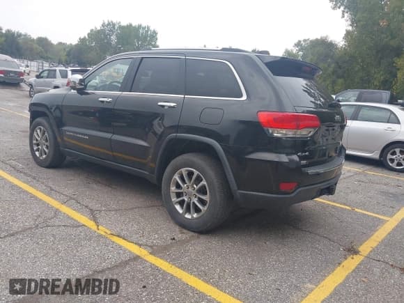 ✅ 2015 Jeep Grand Cherokee Limited • VIN: 1C4RJFBG9FC830985 • Lot: 43278241. Listed on IAAI with 154,948 mi. Free auction sales archive from the USA and detailed vehicle history report at DreamBid. Image 3.