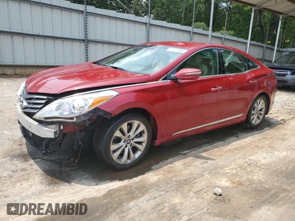 ✅ 2014 Hyundai Azera • VIN: KMHFG4JG2EA386085 • Лот: 58702885. Опубликован ранее на Copart с пробегом 183 815 миль. Бесплатный доступ к архиву аукционных продаж из США и подробный отчёт об истории автомобиля на DreamBid. Изображение 1.