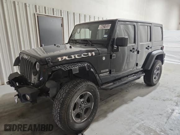 ✅ 2017 Jeep Wrangler Unlimited Sport • VIN: 1C4BJWDGXHL581243 • Лот: 86431055. Опубликован ранее на Copart с пробегом 131 142 миль. Бесплатный доступ к архиву аукционных продаж из США и подробный отчёт об истории автомобиля на DreamBid. Изображение 1.