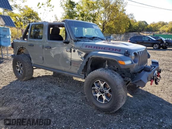 ✅ 2021 Jeep Wrangler Unlimited Rubicon • VIN: 1C4HJXFG8MW573275 • Лот: 85909965. Опубликован ранее на Copart с пробегом 34 956 миль. Бесплатный доступ к архиву аукционных продаж из США и подробный отчёт об истории автомобиля на DreamBid. Изображение 4.