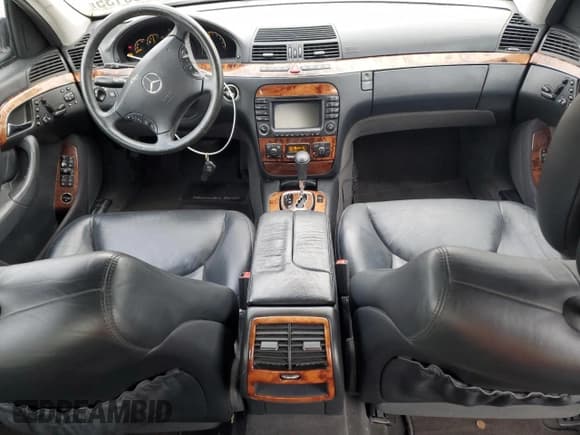 ✅ 2003 Mercedes-Benz S 500 • VIN: WDBNG75JX3A326428 • Lot: 48180135. Listed on Copart with Not provided. Free auction sales archive from the USA and detailed vehicle history report at DreamBid. Image 8.