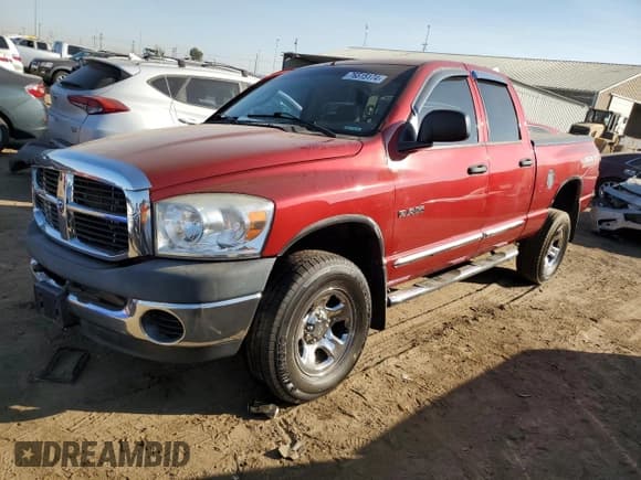 ✅ 2008 Dodge 1500 SLT • VIN: 1D7HU18N78J133475 • Лот: 76515174. Опубликован ранее на Copart с пробегом 136 499 миль. Бесплатный доступ к архиву аукционных продаж из США и подробный отчёт об истории автомобиля на DreamBid. Изображение 1.