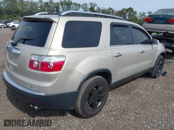✅ 2008 GMC Acadia SLT1 • VIN: 1GKER23798J264778 • Lot: 43349264. Listed on IAAI with Not provided. Free auction sales archive from the USA and detailed vehicle history report at DreamBid. Image 4.