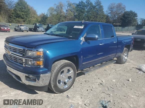 2015 Chevrolet Silverado 1500 LTZ z VIN 3GCUKSEC9FG225869, wystawiony jako Copart lot #87268375 z przebiegiem 288 050 mil mil oraz Czysty tytuł • Clean title. Historia ofert i sprzedaży dostępna na DreamBid. Obrazek 1.