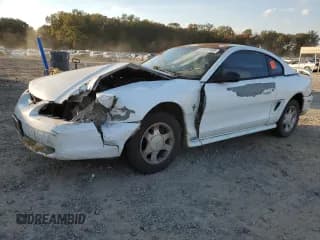 ✅ 1996 Ford Mustang • VIN: 1FALP4046TF202111 • Lot: 91920185. Listed on Copart with 282,585 mi. Free auction sales archive from the USA and detailed vehicle history report at DreamBid. Image 1.