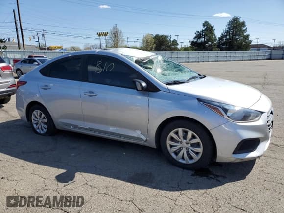 ✅ 2019 Hyundai Accent SE • VIN: 3KPC24A3XKE046274 • Лот: 52256165. Опубликован ранее на Copart с пробегом 147 679 миль. Бесплатный доступ к архиву аукционных продаж из США и подробный отчёт об истории автомобиля на DreamBid. Изображение 4.