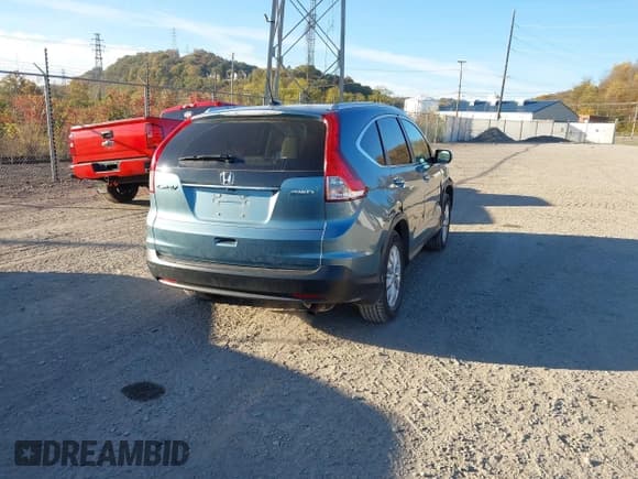 ✅ 2014 Honda CR-V EX-L • VIN: 5J6RM4H72EL020996 • Lot: 43429047. Listed on IAAI with 160,142 mi. Free auction sales archive from the USA and detailed vehicle history report at DreamBid. Image 4.