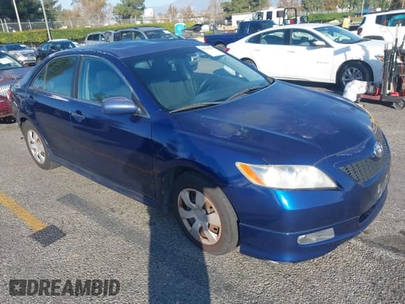 ✅ 2007 Toyota Camry LE • VIN: 4T1BE46K47U167177 • Lot: 43715455. Listed on IAAI with 166,349 mi. Free auction sales archive from the USA and detailed vehicle history report at DreamBid. Image 1.