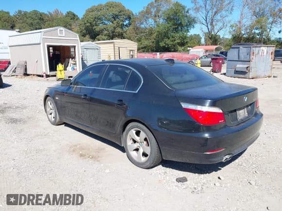 ✅ 2008 BMW 5 Series 528i • VIN: WBANU53528CT17459 • Lot: 43456967. Listed on IAAI with 257,261 mi. Free auction sales archive from the USA and detailed vehicle history report at DreamBid. Image 3.