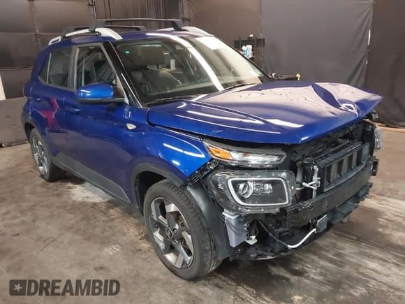 ✅ 2022 Hyundai Venue SEL • VIN: KMHRC8A35NU154415 • Lot: 41872440. Listed on IAAI with 39,342 mi. Free auction sales archive from the USA and detailed vehicle history report at DreamBid. Image 1.