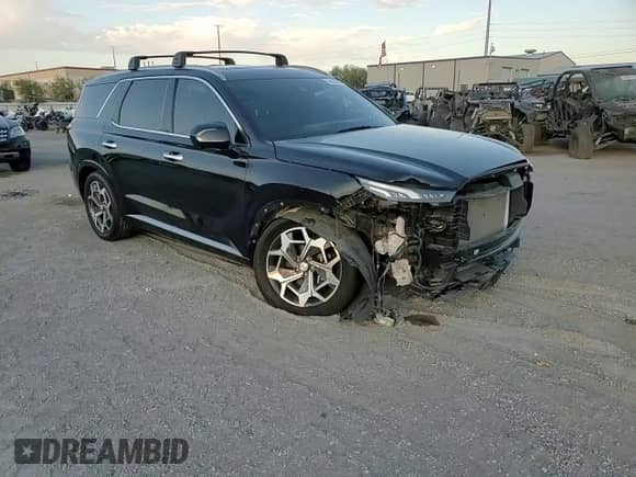 2021 Hyundai Palisade Calligraphy с VIN KM8R74HE3MU318084, выставлен на аукционе Copart как лот 64080954 с пробегом 33 283 миль миль и Списание • Salvage title. История ставок и продаж доступна на DreamBid. Изображение 10.