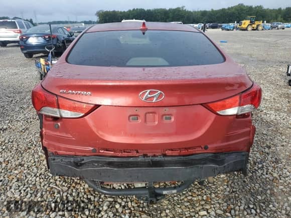 2012 Hyundai Elantra GLS with VIN KMHDH4AE0CU427828, listed as a Copart auction lot 82284695 with 190,889 mi miles and Clean title. Bid and sale history available at DreamBid. Image 6.