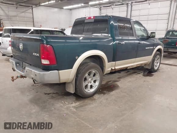 ✅ 2011 Ram 1500 SLT • VIN: 1D7RV1CT8BS561922 • Lot: 43459046. Listed on IAAI with 144,008 mi. Free auction sales archive from the USA and detailed vehicle history report at DreamBid. Image 4.
