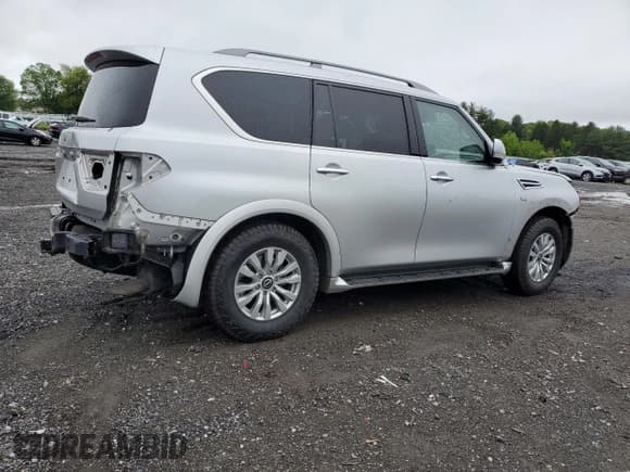 ✅ 2021 Nissan Armada SV • VIN: JN8AY2AD6M9661063 • Lot: 56225545. Listed on Copart with 97,566 mi. Free auction sales archive from the USA and detailed vehicle history report at DreamBid. Image 3.