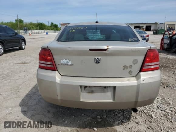 2008 Dodge Avenger SE с VIN 1B3LC46K38N254063, выставлен на аукционе Copart как лот 53974104 с пробегом Не указан миль и Списание • Salvage title. История ставок и продаж доступна на DreamBid. Изображение 6.