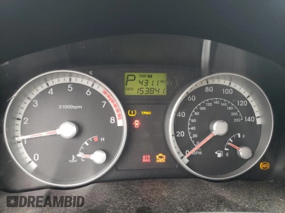 ✅ 2008 Hyundai Accent GLS • VIN: KMHCN46C28U260097 • Лот: 61122514. Опубликован ранее на Copart с пробегом 153 841 миль. Бесплатный доступ к архиву аукционных продаж из США и подробный отчёт об истории автомобиля на DreamBid. Изображение 9.