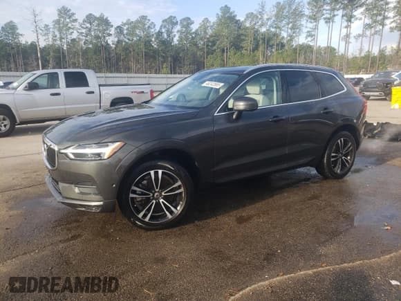 ✅ 2019 Volvo XC60 Momentum • VIN: YV4A22RK0K1338734 • Lot: 46242885. Listed on Copart with 78,595 mi. Free auction sales archive from the USA and detailed vehicle history report at DreamBid. Image 1.