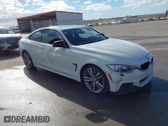 ✅ 2014 BMW 4 Series 435i • VIN: WBA3R1C53EF729157 • Lot: 43563084. Listed on IAAI with 99,591 mi. Free auction sales archive from the USA and detailed vehicle history report at DreamBid. Image 1.