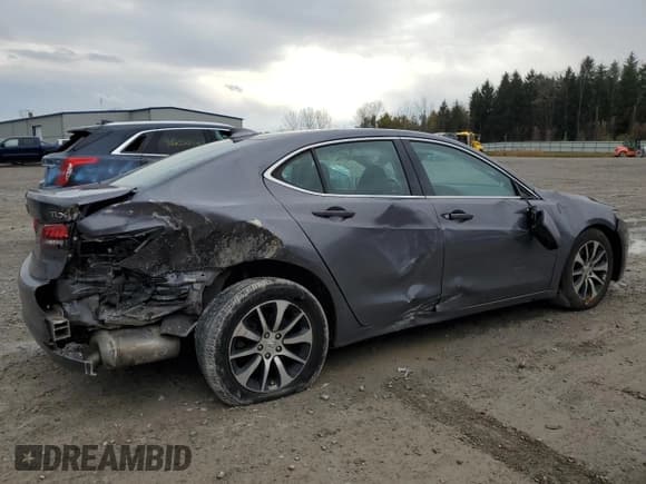 ✅ 2017 Acura TLX Technology • VIN: 19UUB1F5XHA002317 • Lot: 91042895. Listed on Copart with 121,656 mi. Free auction sales archive from the USA and detailed vehicle history report at DreamBid. Image 3.