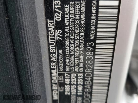 ✅ 2013 Mercedes-Benz C 300 Sport • VIN: WDDGF8AB4DR283893 • Lot: 90080255. Wystawiony na Copart z przebiegiem 155 228 mil. Bezpłatny archiwum sprzedaży aukcyjnych z USA i szczegółowy raport historii pojazdu na DreamBid. Zdjęcie 12.