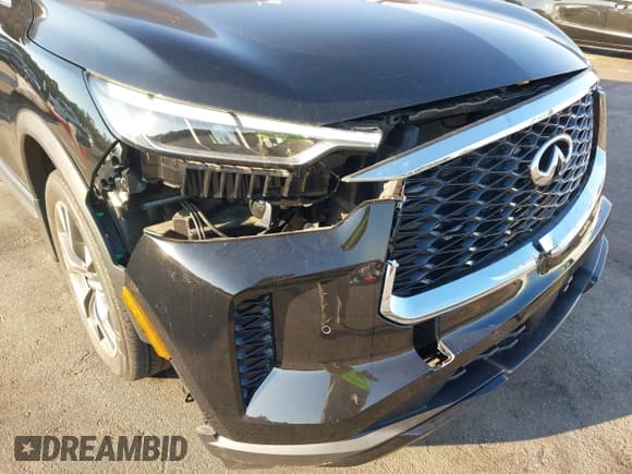 ✅ 2023 Infiniti QX60 Luxe • VIN: 5N1DL1FRXPC369960 • Lot: 43143679. Listed on IAAI with 10,316 mi. Free auction sales archive from the USA and detailed vehicle history report at DreamBid. Image 18.