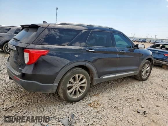 2021 Ford Explorer Limited with VIN 1FMSK8FH1MGB15729, listed as a Copart auction lot 67434065 with 107,405 mi miles and Clean title. Bid and sale history available at DreamBid. Image 3.