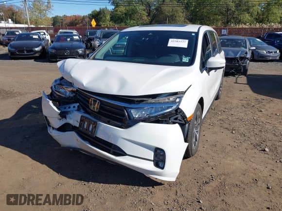 ✅ 2023 Honda Odyssey EX-L • VIN: 5FNRL6H6XPB079926 • Lot: 43503337. Listed on IAAI with 29,313 mi. Free auction sales archive from the USA and detailed vehicle history report at DreamBid. Image 6.