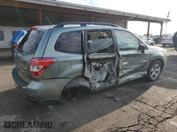 2015 Subaru Forester Premium with VIN JF2SJADC9FH455599, listed as a Copart auction lot 66119815 with 189,755 mi miles and Salvage title. Bid and sale history available at DreamBid. Image 3.
