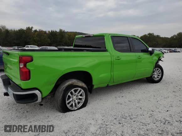 2022 Chevrolet Silverado 1500 LT z VIN 3GCPWCED2NG101411, wystawiony jako Copart lot #84954005 z przebiegiem 98 607 mil mil oraz Szkoda całkowita • Salvage title. Historia ofert i sprzedaży dostępna na DreamBid. Obrazek 3.