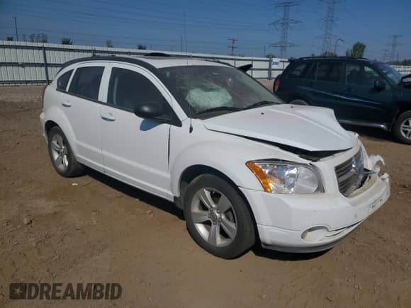 2011 Dodge Caliber Mainstreet with VIN 1B3CB3HA3BD237813, listed as a Copart auction lot 81101125 with 107,628 mi miles and Salvage title. Bid and sale history available at DreamBid. Image 4.
