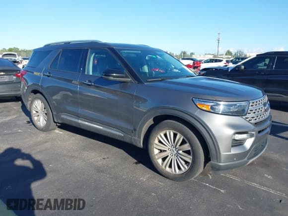 ✅ 2023 Ford Explorer Limited • VIN: 1FMSK7FH3PGA92694 • Lot: 43461398. Wystawiony na IAAI z przebiegiem 47 759 mil. Bezpłatny archiwum sprzedaży aukcyjnych z USA i szczegółowy raport historii pojazdu na DreamBid. Zdjęcie 1.