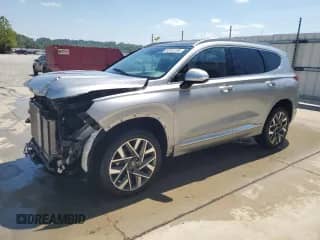 2023 Hyundai Santa Fe Calligraphy z VIN 5NMS5DAL6PH615690, wystawiony jako Copart lot #68452355 z przebiegiem 31 067 mil mil oraz Szkoda całkowita • Salvage title. Historia ofert i sprzedaży dostępna na DreamBid. Obrazek 1.