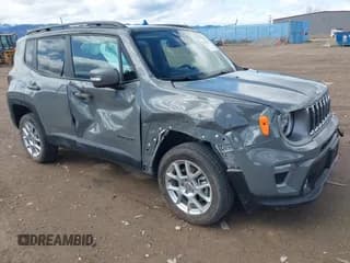 ✅ 2021 Jeep Renegade Limited • VIN: ZACNJDD19MPN35418 • Lot: 41995933. Listed on IAAI with 3,742 mi. Free auction sales archive from the USA and detailed vehicle history report at DreamBid. Image 1.