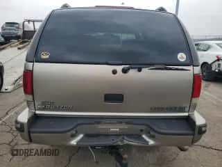 1999 Chevrolet Blazer LS with VIN 1GNDT13W9X2193172, listed as a Copart auction lot 85622594 with 160,054 mi miles and Salvage title. Bid and sale history available at DreamBid. Image 6.