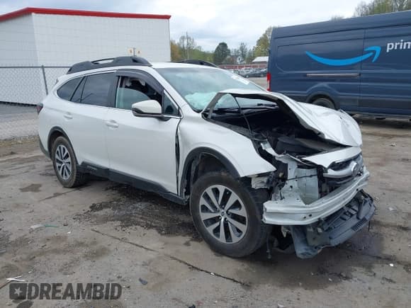 ✅ 2022 Subaru Outback Premium • VIN: 4S4BTACC6N3187757 • Lot: 42108362. Listed on IAAI with 80,398 mi. Free auction sales archive from the USA and detailed vehicle history report at DreamBid. Image 1.
