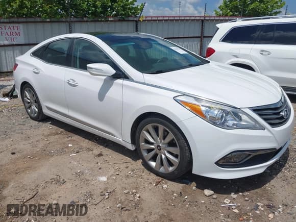 ✅ 2017 Hyundai Azera Limited • VIN: KMHFH4JGXHA588500 • Lot: 42888010. Listed on IAAI with 131,310 mi. Free auction sales archive from the USA and detailed vehicle history report at DreamBid. Image 1.