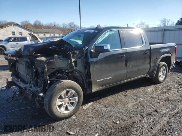 ✅ 2022 GMC Sierra 1500 SLE • VIN: 3GTUUBED0NG615468 • Лот: 81785484. Опубликован ранее на Copart с пробегом 43 501 миль. Бесплатный доступ к архиву аукционных продаж из США и подробный отчёт об истории автомобиля на DreamBid. Изображение 1.