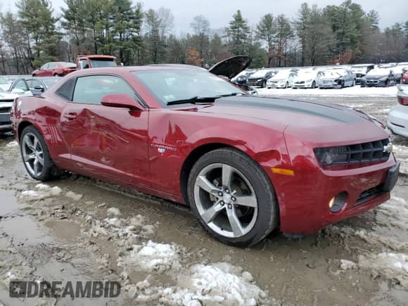 2011 Chevrolet Camaro 2LT with VIN 2G1FC1ED9B9119766, listed as a Copart auction lot 82797434 with 46,903 mi miles and Clean title. Bid and sale history available at DreamBid. Image 4.